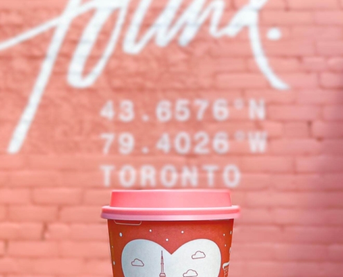 Found Coffee Love Toronto Skyline Cup