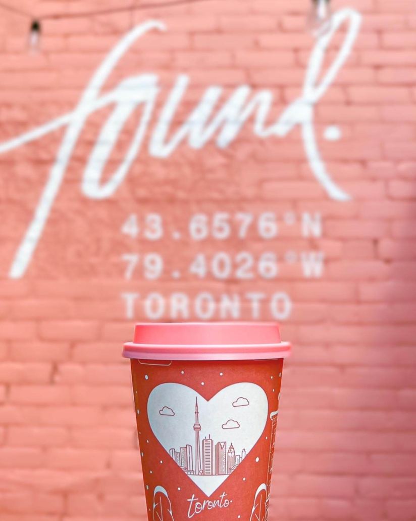 Found Coffee Love Toronto Skyline Cup