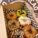 Cacao 70 churro donuts at Toronto’s Distillery District location