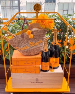 Shangri-La Toronto Summer Patio Veuve Clicquot Decor